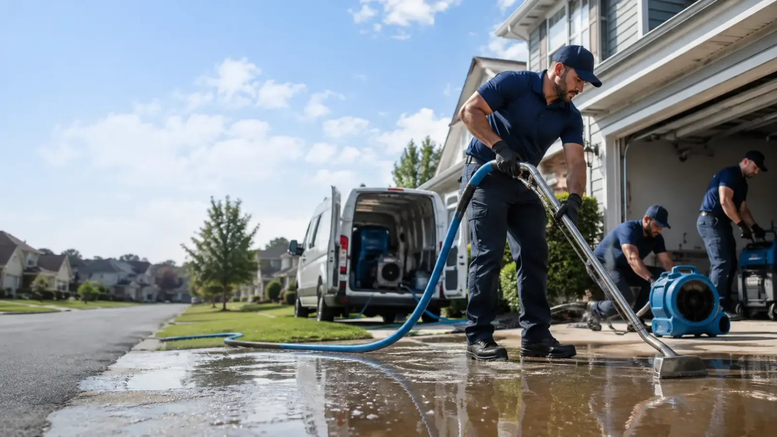 Flood Damage Restoration in Burson, CA